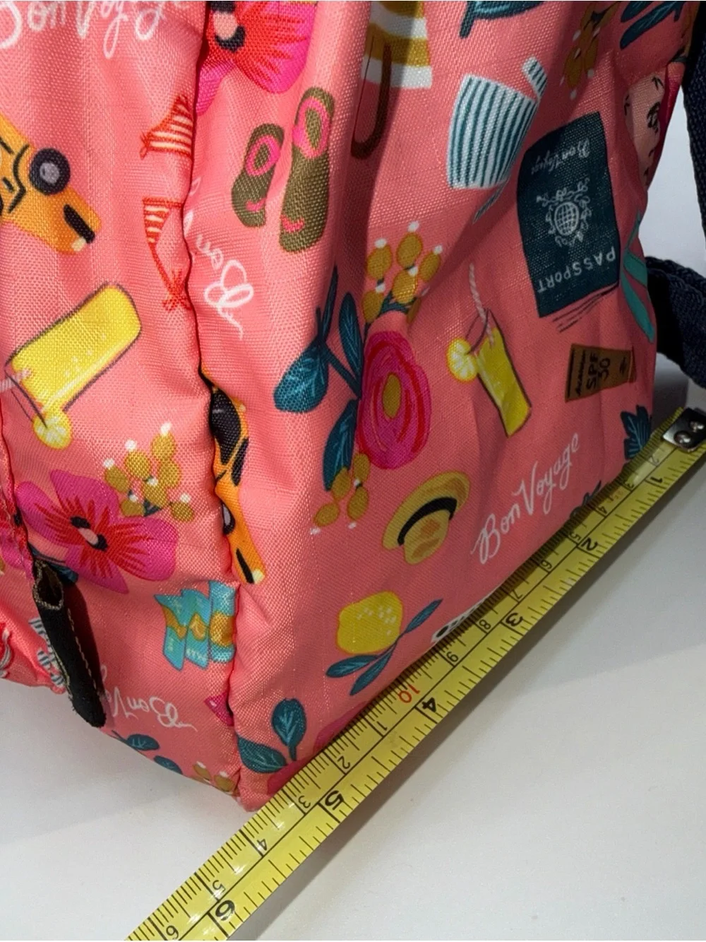 LeSportsac Small Edie Backpack   Pink / Multicolor Bon Voyage Lightweight